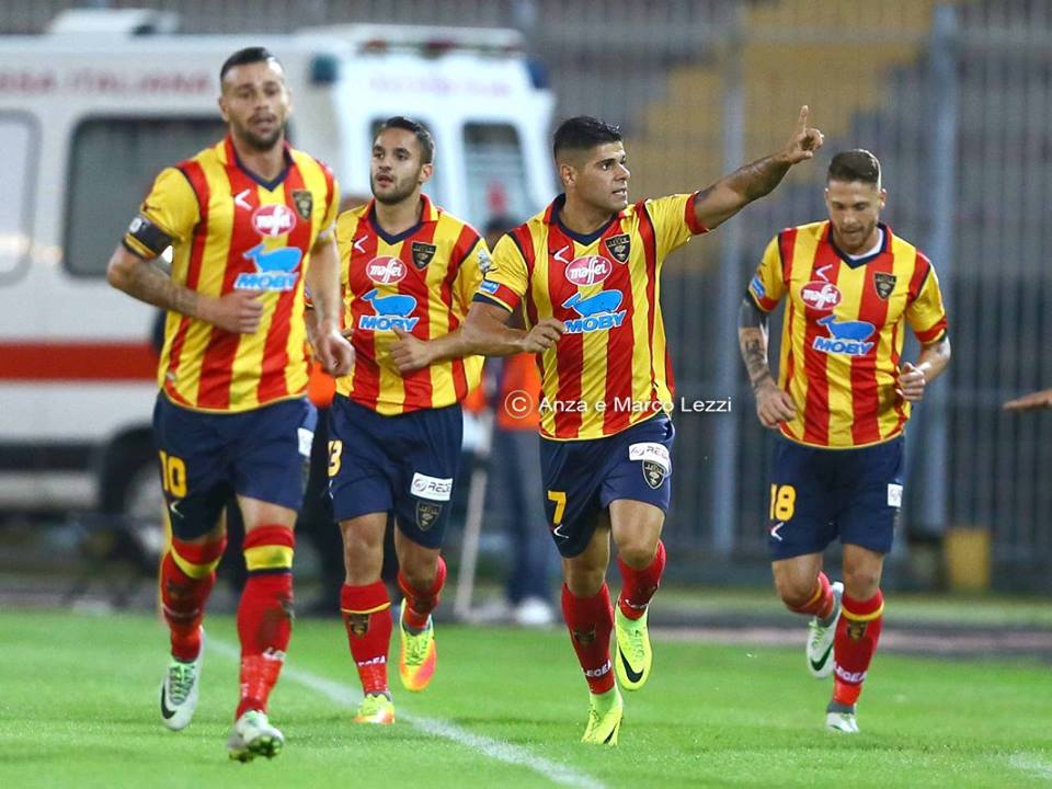 L'esultanza di Torromino dopo il gol al Francavilla (foto Anza e Marco Lezzi)